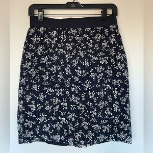 Ann Taylor Floral Eyelet Skirt - Size 2P